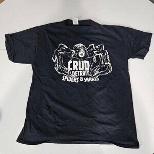 Crud Rock tee Shirt Detroit Band new without tags